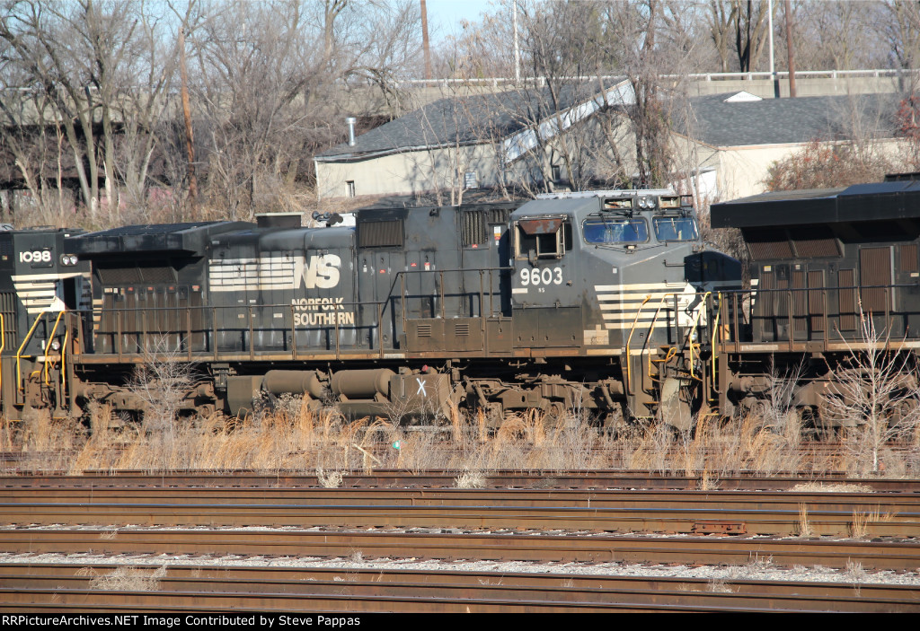 NS 9603 in storage